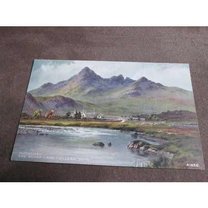 Valentines Postcard, Sligachan, Isle of Skye - Artist E.H Thompson / A1836