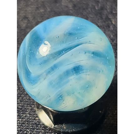 UV Vintage Ghost Swirl Marble .61 Inch Mint- Condition Combined Shipping R2