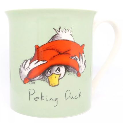 Peking Duck Mug Fine China Ceramic 8.5 CM Fun Christmas Gift Ceramic Tableware