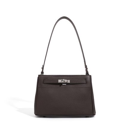 Women Retro Genuine Leather Handbag Brown