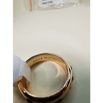 NIB Bomb Party Sz6 BP Ring RBP6964 Another Lifetime LC Blue Topaz Rose Gold Pl