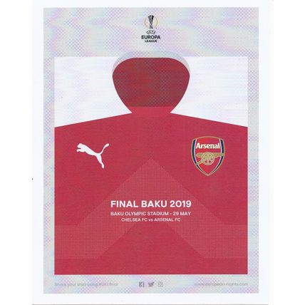 CHELSEA v ARSENAL EUROPA LEAGUE FINAL 2019