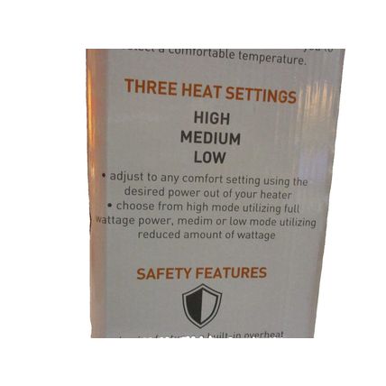LifeSmart 1500W Digital Oil Filled Radiator 3Heat Settings Up To 1500W on High
