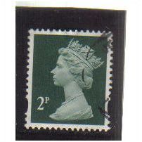 1995 GB 2P GREEN F/U SG Y1668