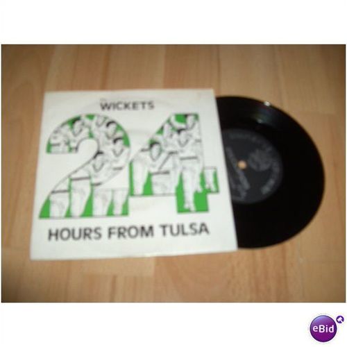 the wickets, 24 hours from tulsa.1984 7" p/s. mad 002