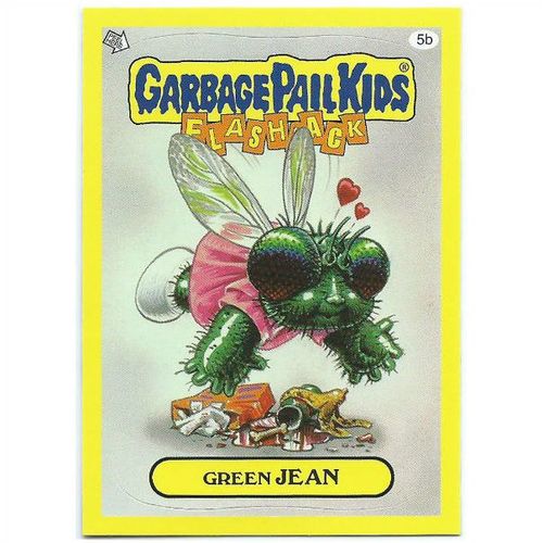 2011 Garbage Pail Kids Flashback Series 3 - #5b - Green Jean