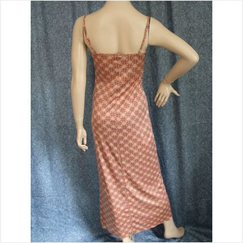 Womens Long Slinky Strappy Dress Size 6 8 kookai