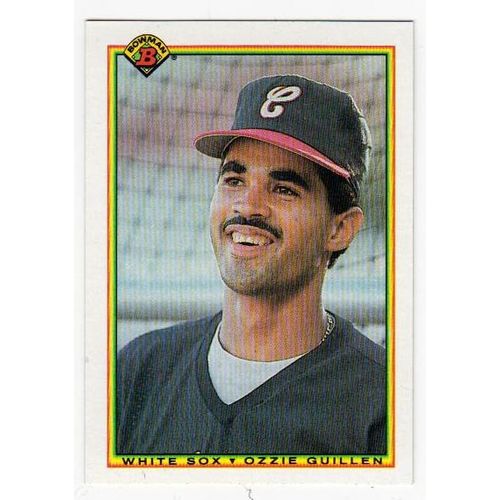 1990 Bowman Ozzie Guillen baseball card #315 – White Sox