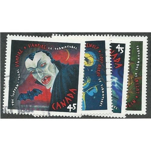 CAN 1997 (SET) 'THE SUPERNATURAL' (4v) FINE USED (EBID49-070)