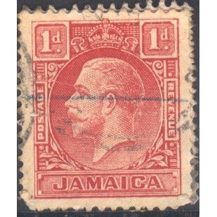 Jamaica 1929 - SG108 - 1d red - KGV - used