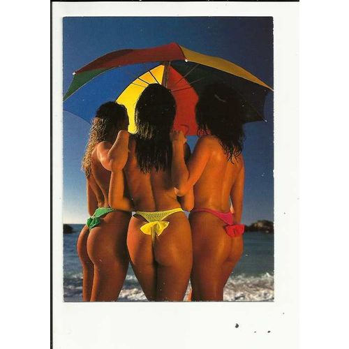 BEACH GIRLS 4 (Jon Gray) Athena Postcard (0650399)