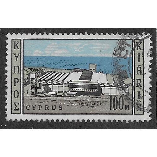 CYP 1964 100m 'CYPRUS WINES' FINE USED (EBID56-394)