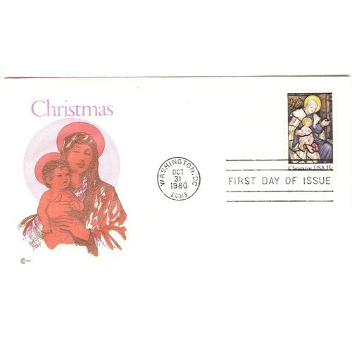 DC Washington First Day Cover / Commemorative Cover Christmas 1980~12