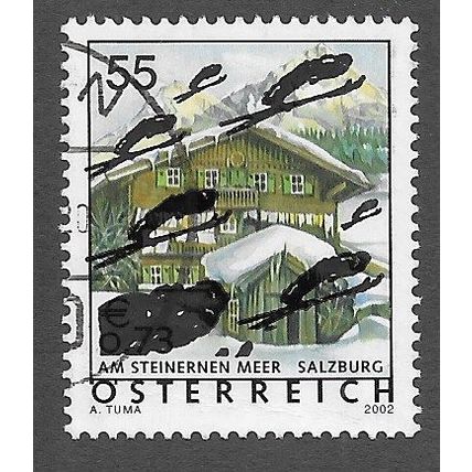 AUT 2005 55c on 73c ' TOURISM' FINE USED (EBID73-238)