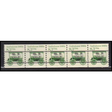 2231 8.3c Ambulance Fine MNH Dry Gum PNC 1/5 X2752
