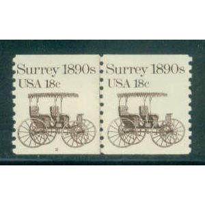 1907 18c Surrey Fine MNH Dry Gum CNP Left 2 W0204