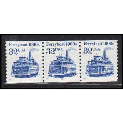 2466 32c Ferryboat Very Fine MNH LGG PNC 5/3 PA2965