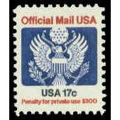 O130 17c Eagle Very Fine MNH G0768