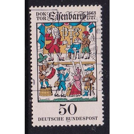 GERMANY 1977 250th DEATH ANNIV DR EISENBARTH USED SG1843 #1