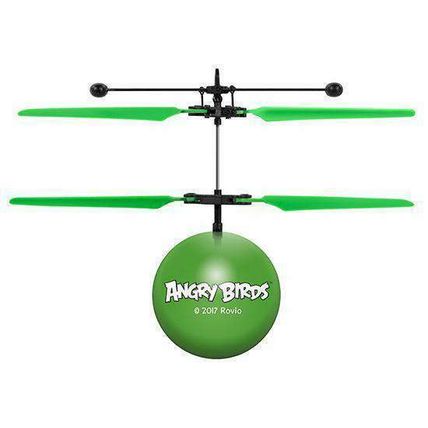 Rovio Licensed Angry Birds Piggies IR Flying UFO Helicopter Ball