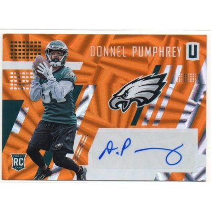UNPARALLELED DONNELL PUMPLEY ROOKIE AUTO #/49 REFRACTOR
