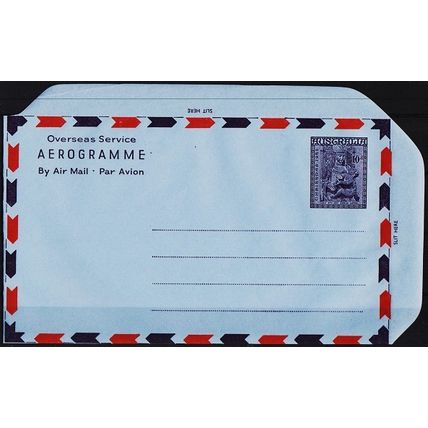 Australia. Aerogramme. 1962 10d Christmas UnUsed