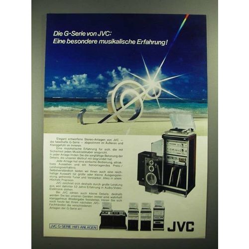 1979 JVC Stereos Ad - in German
