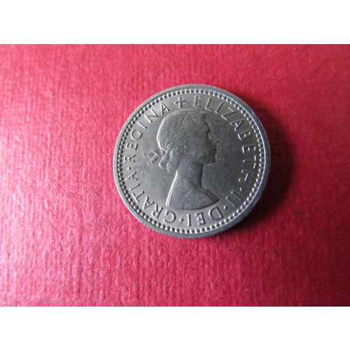 1963 QUEEN ELIZABETH II SIXPENCE FREE POST. (ed) o P