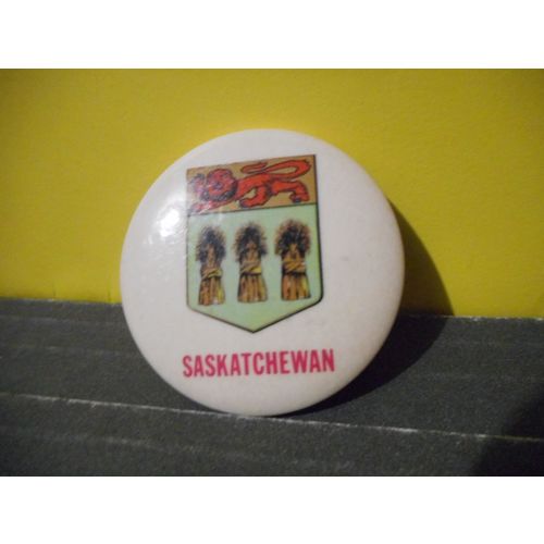 Saskatchewan Canada Pinback
