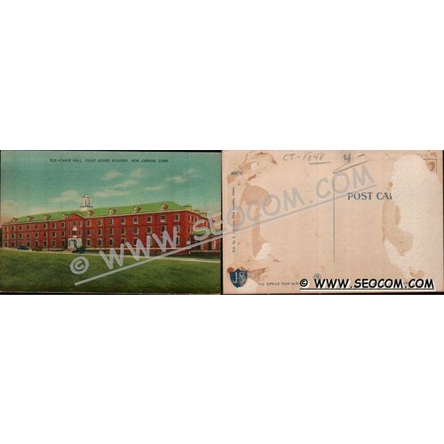 CT New London Postcard Coast Guard Academy ct_box4~1847