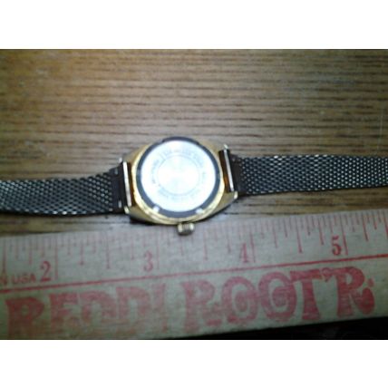 Vintage SEIKO ELECTRA 23 Watch Gold Tone Wind Up Working