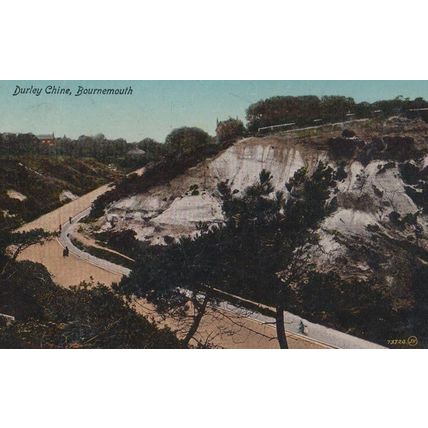 Dudley Chine Bournemouth 1915 WW1 Postcard