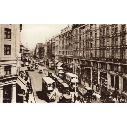 The Strand London Stanley Gibbons RPC Ltd Edn 4000 Postcard
