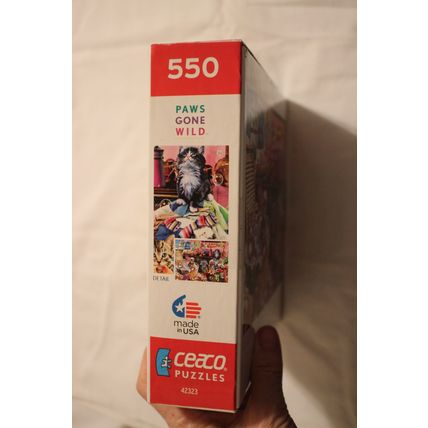 PAWS GONE WILD-KITTENS IN THE KITCHEN 550 PIECE PUZZLE SEALED KITTENS