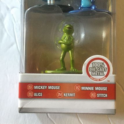 New Disney 5 Pack Nano Metalfigures - Mickey, Minnie, Alice, Kermit & Stitch