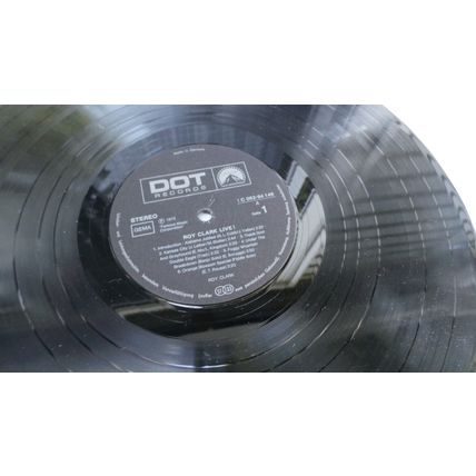 Roy Clark Live vinyl album on DOT records 1C 062-94 146 VG+