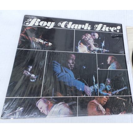 Roy Clark Live vinyl album on DOT records 1C 062-94 146 VG+