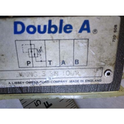 New DOUBLE A WNNNC 3 3M 1OB1,WNNNC 3 3M10B1 HYDRAULIC PRESSURE REDUCING VALVE,AO
