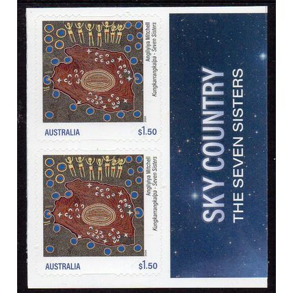 AUSTRALIA: 2024, SKY COUNTRY 7 SISTERS, ANGILYIYA MITCHELL, 2 MINT S/A BKLT.