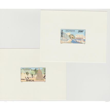 Sénégal 1992 Epreuve de Luxe Sites touristiques Oiseau Vogel Bird Fauna faune