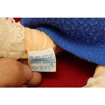 Vintage Eden Toys 1990 Madeline 15” Plush Toy Doll