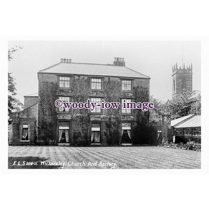 pu0729 - Wickersley Church & Rectory , Yorkshire - print