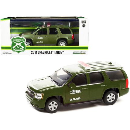 2011 Chevrolet Tahoe Police Car Matt Green "Carabineros de Chile" G.O.P.E. "G...