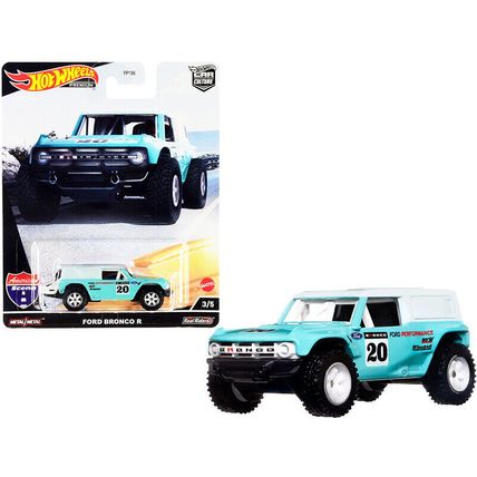 Ford Bronco R #20 Turquoise with White Top "American Scene" "Car Culture" Ser...