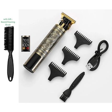 Dragon Phoenix T9 Hair Clipper Hair Trimmer Shaver Three Speed 7000RPM Digital