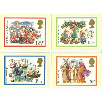 PHQ Card Set CHRISTMAS 1982 Postcards (PHQ 64)