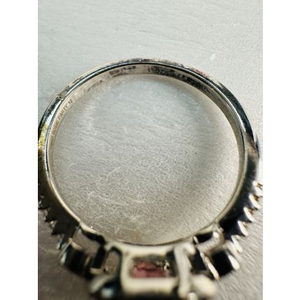 Bomb Party Sz10 Revealed BP Ring Fashion Jewelry RBP Radiant Halo Pink Rhodium P