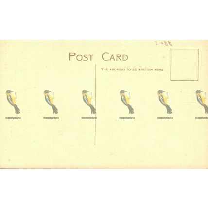 Queen's Tower, Caernarvon Castle, Wales, HM Office of works 85796jv Postcard