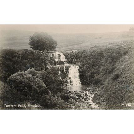 Cataract Falls Howick South Africa Real Photo Postcard