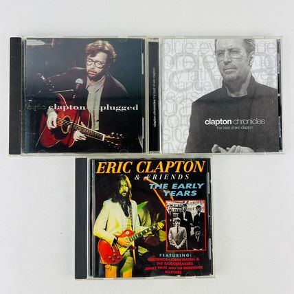 Eric Clapton 3x CD Lot #1